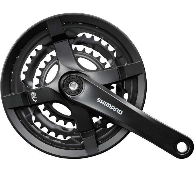 kliky Shimano Tourney FCTY501 3x6/7/8 48/38/28z 170mm černé servisní balení