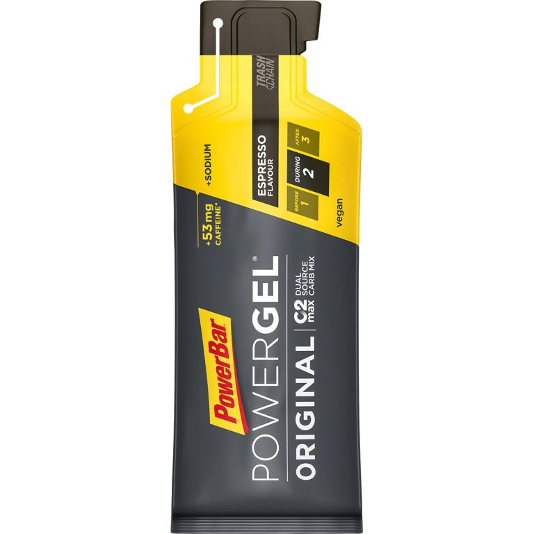 Gel PowerBar POWERGEL espresso s kofeinem 41g