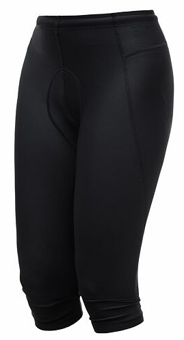 kalhoty 3/4 dámské SENSOR CYKLO ENTRY true black