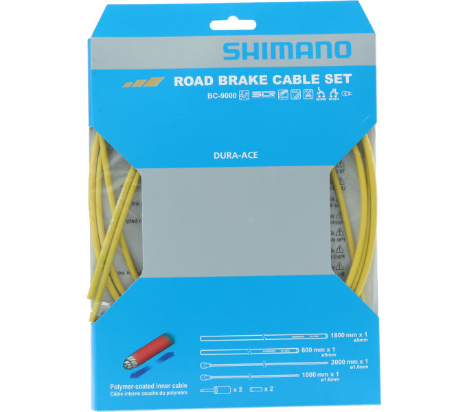 brzdový set Shimano DURA-ACE BC-9000 žlutý