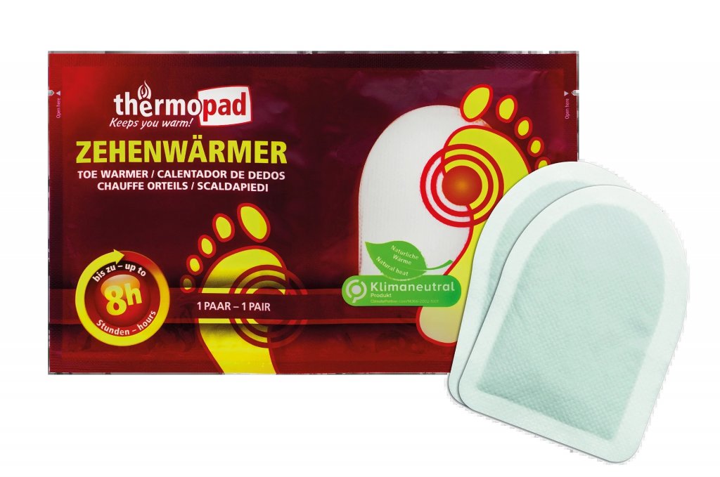 tepelné polštářky Thermopad ohřívač prstů