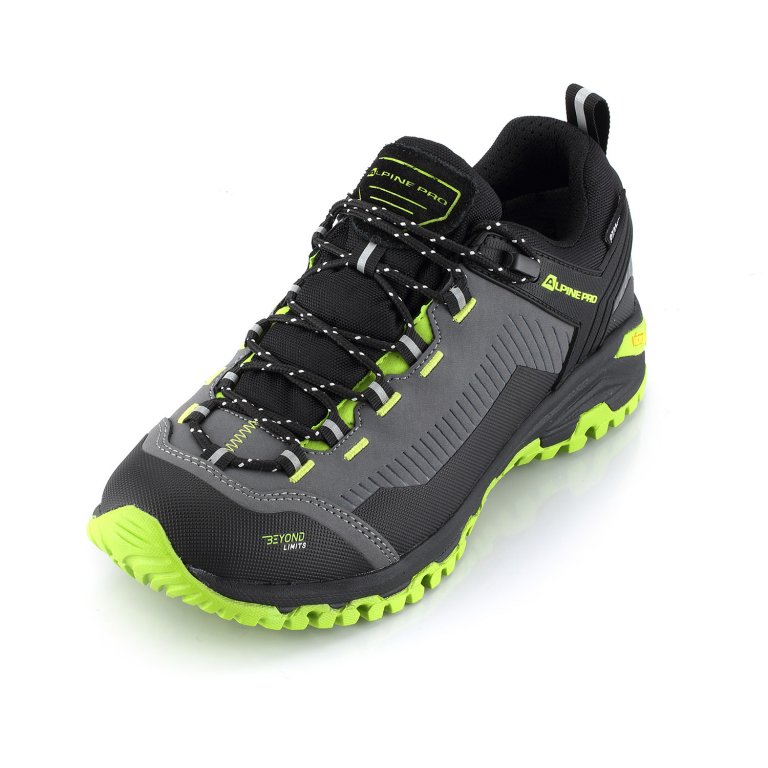 boty unisex ALPINE PRO SELLE s membránou PTX šedé