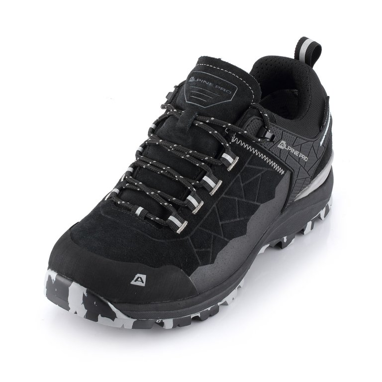boty unisex ALPINE PRO DUARTE s membránou PTX černé