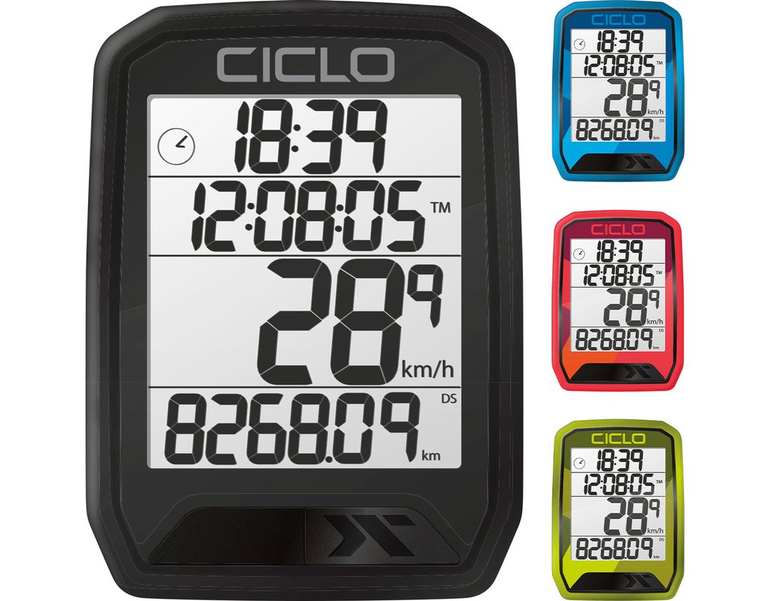 Tachometer CicloSport Protos 213 bezdrôtový - Green