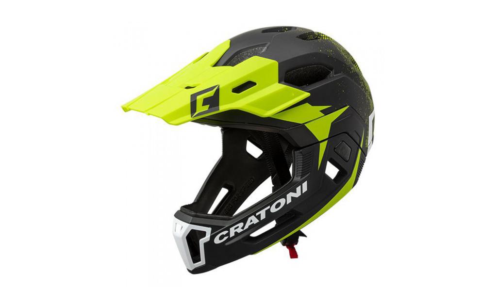 Prilba CRATONI C-Maniac 2.0 MX Black/Lime Matt - L/XL (59-62cm)