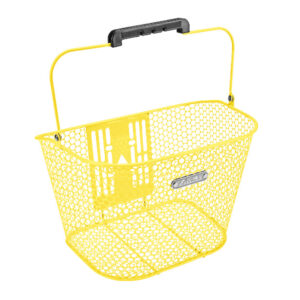 Predný košík ELECTRA Honeycomb s uchom - Pineapple Yellow