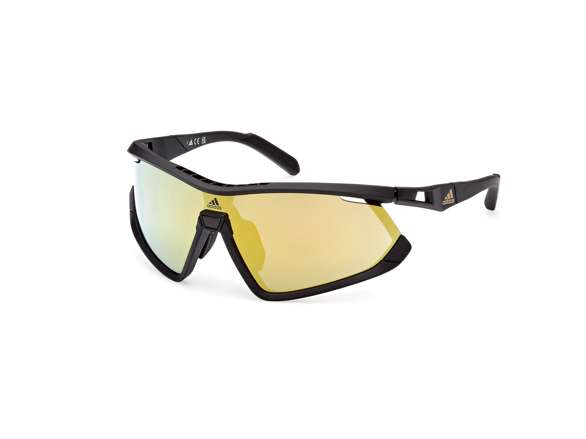 Slnečné okuliare ADIDAS Sport SP0055 - Matte Black / Brown Mirror