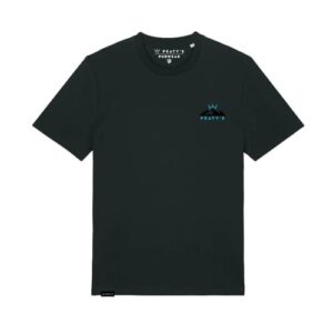 PEATY'S PUBWEAR TRIKO S KRÁTKÝM RUKÁVEM SUNRISE BLACK (PPW-25-TEE-RZE-BLK) L